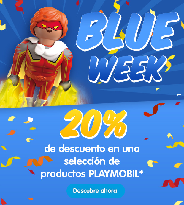 Consigue 20% de descuento en productos Playmobil