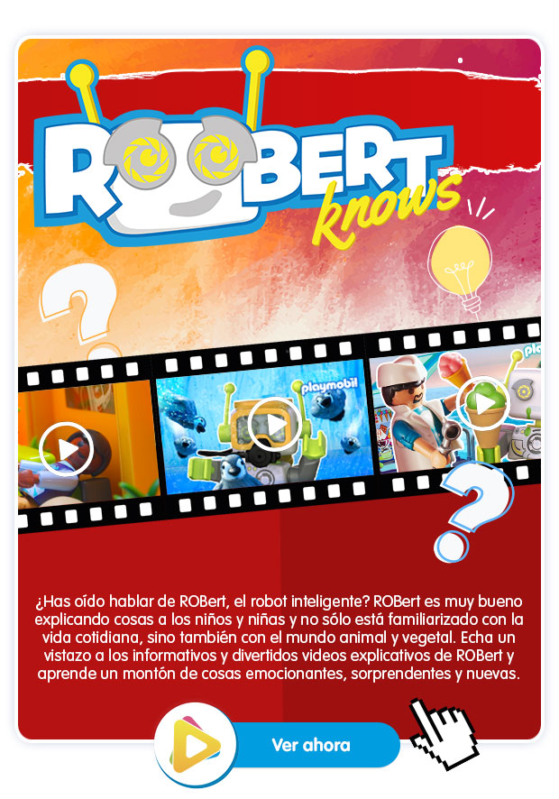 PLAYMOBIL ROBERT knows