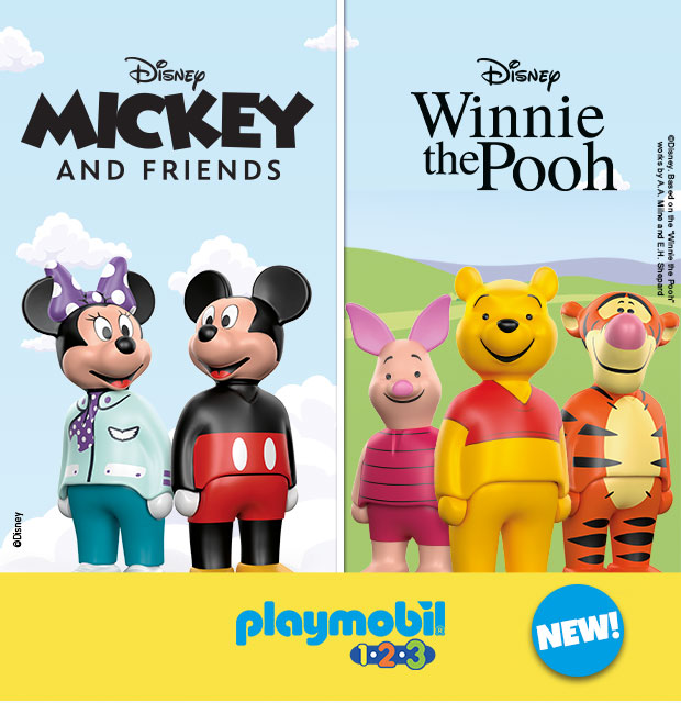 PLAYMOBIL 1.2.3 & DISNEY for toddlers – AVAILABLE NOW! - PLAYMOBIL US